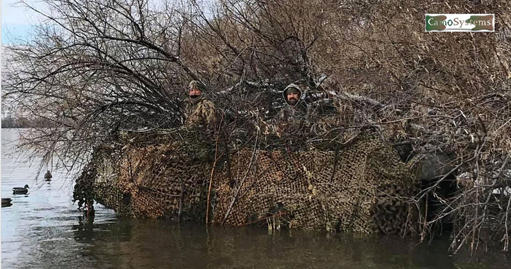 Discussion: Burlap, leafy cut, Military netting, or ??? for Boat Blind